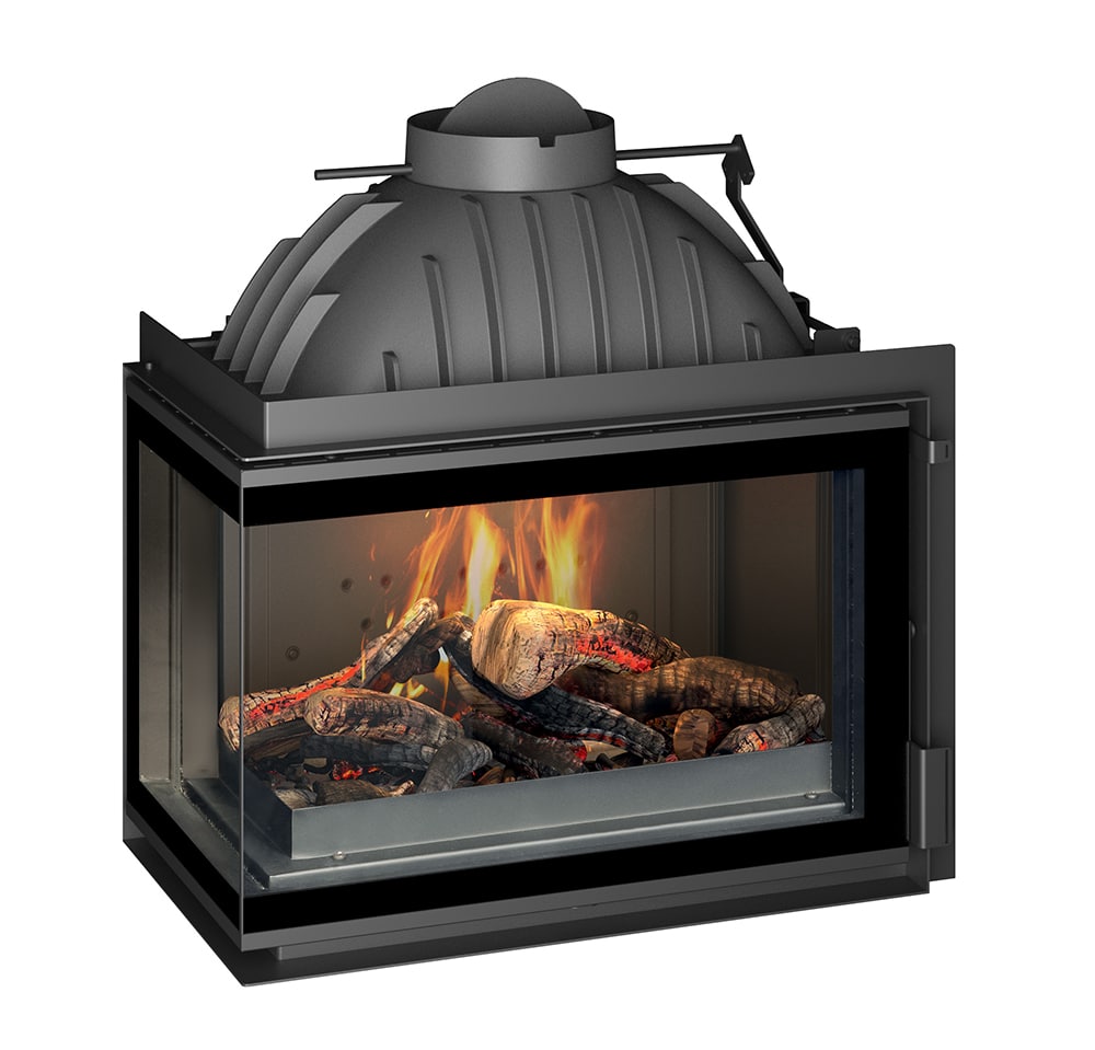 700 with Left-hand Glass Fireplaces & inserts