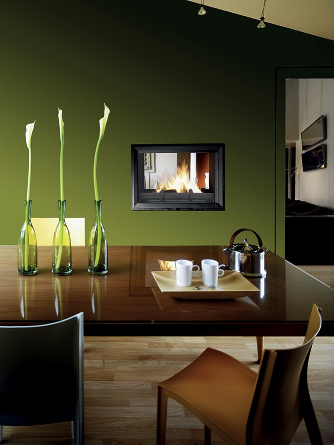 800 GV Double-sided with Damper Fireplaces & inserts