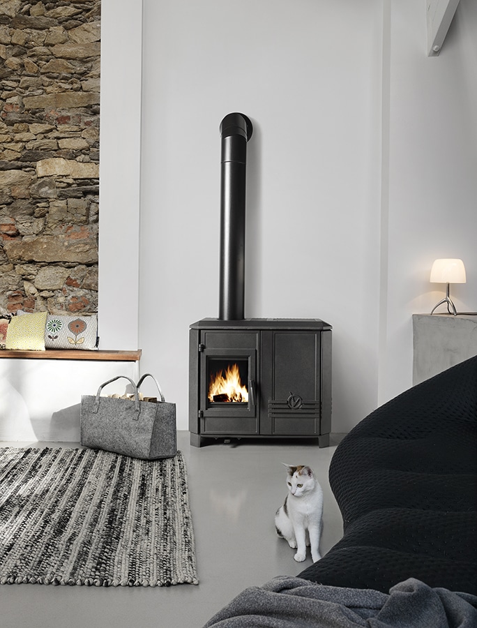Carolo Mix Cast Iron Stove Pellet stoves