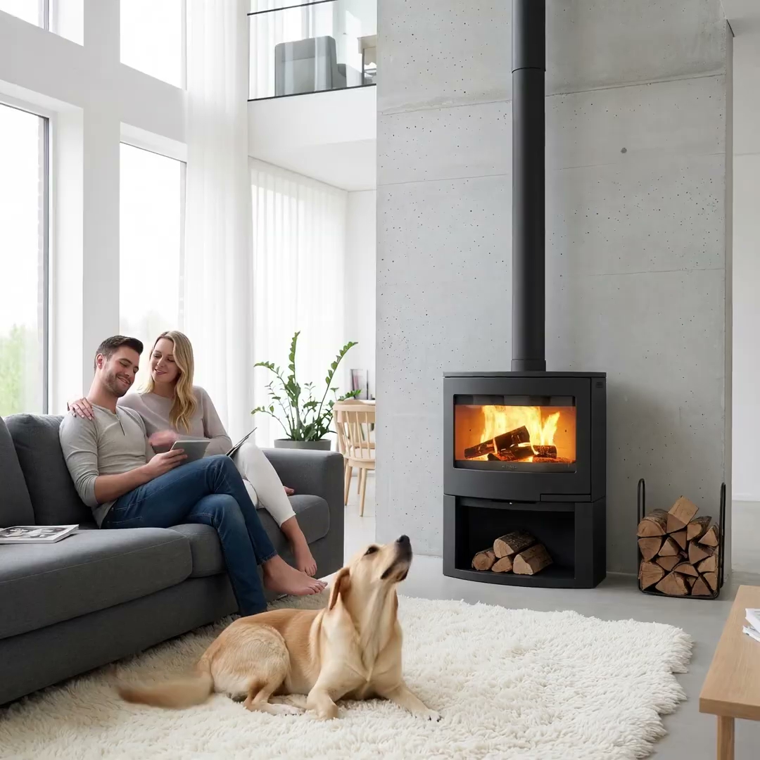 Calcias Cast Iron Airtight Stove Wood stoves